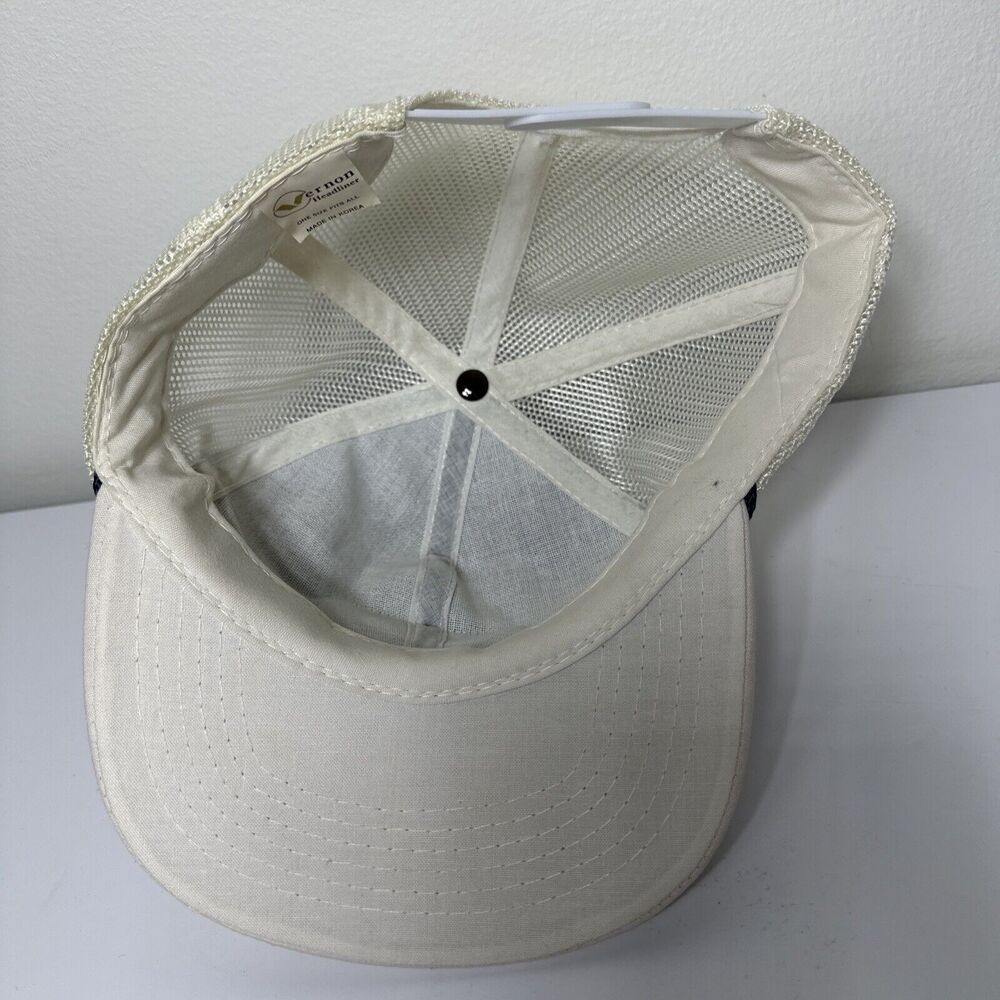 Fontanelle Hybrids Patch SnapBack Trucker Mesh Hat Cap Blue Farm Ag Vintage - Picture 7 of 9